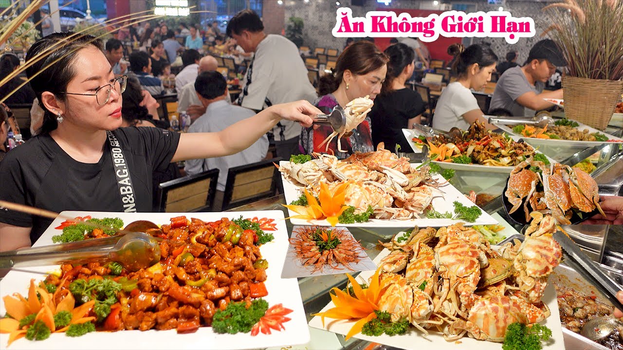 Buffet Hải sản Tươi Sống Tôm càng, Ghẹ, Cua, Ốc 279K ăn không giới hạn ở Nhà Bè