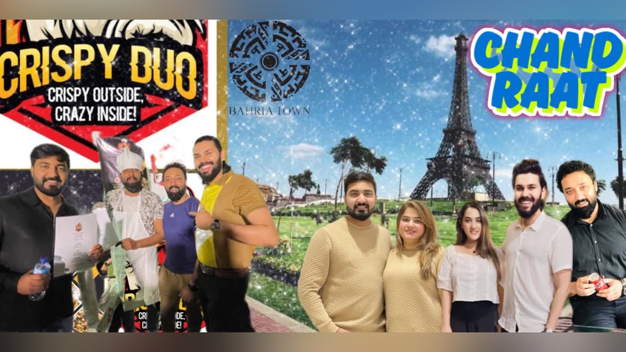 Chand Raat Fun with Daim gill | prince sunny Gill | Crispy Duo review| shahzeb family vlog| pakivlog