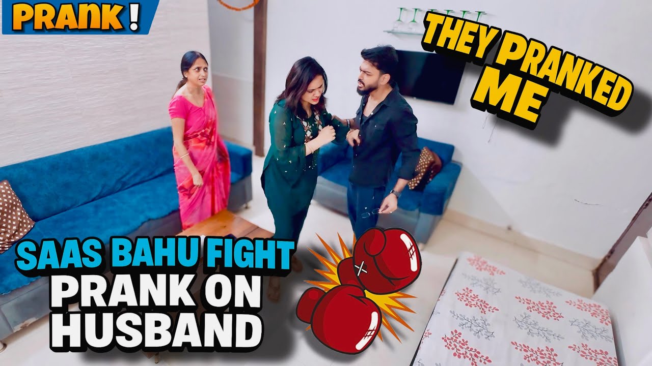 They Pranked Me! 😱 My Wife & Mom Fought in Front of Me – HILARIOUS Prank