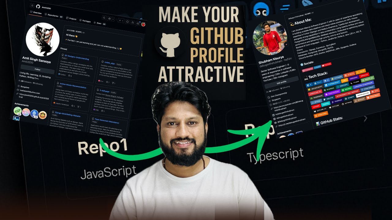 GitHub Profile Makeover 2025: How to Make Your GitHub Profile Stand Out & Get Noticed