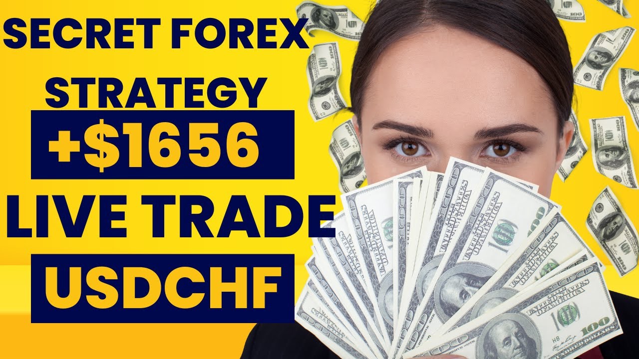 USDCHF Forex Trade: $1656 Profit LIVE | Copy My Winning Strategy