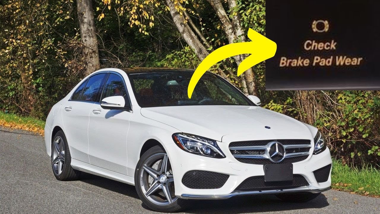 &ldquo;Check brake pad wear&rdquo; warning in Mercedes vehicles