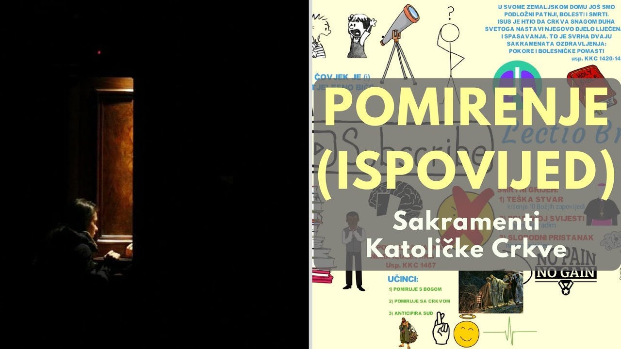 Pomirenje (Sakrament Pokore) || Ispovijed