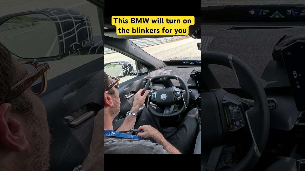 No More BMW Blinker Jokes? iX3 NEUE KLASSE Fixes It!