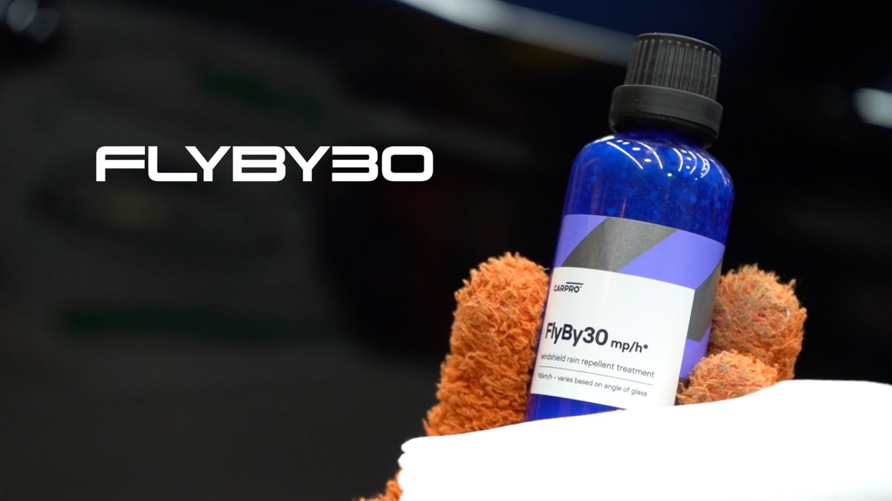 Protect Your Car's Windshield with Flyby30 by CarPro: The Ultimate Car Detailing Product