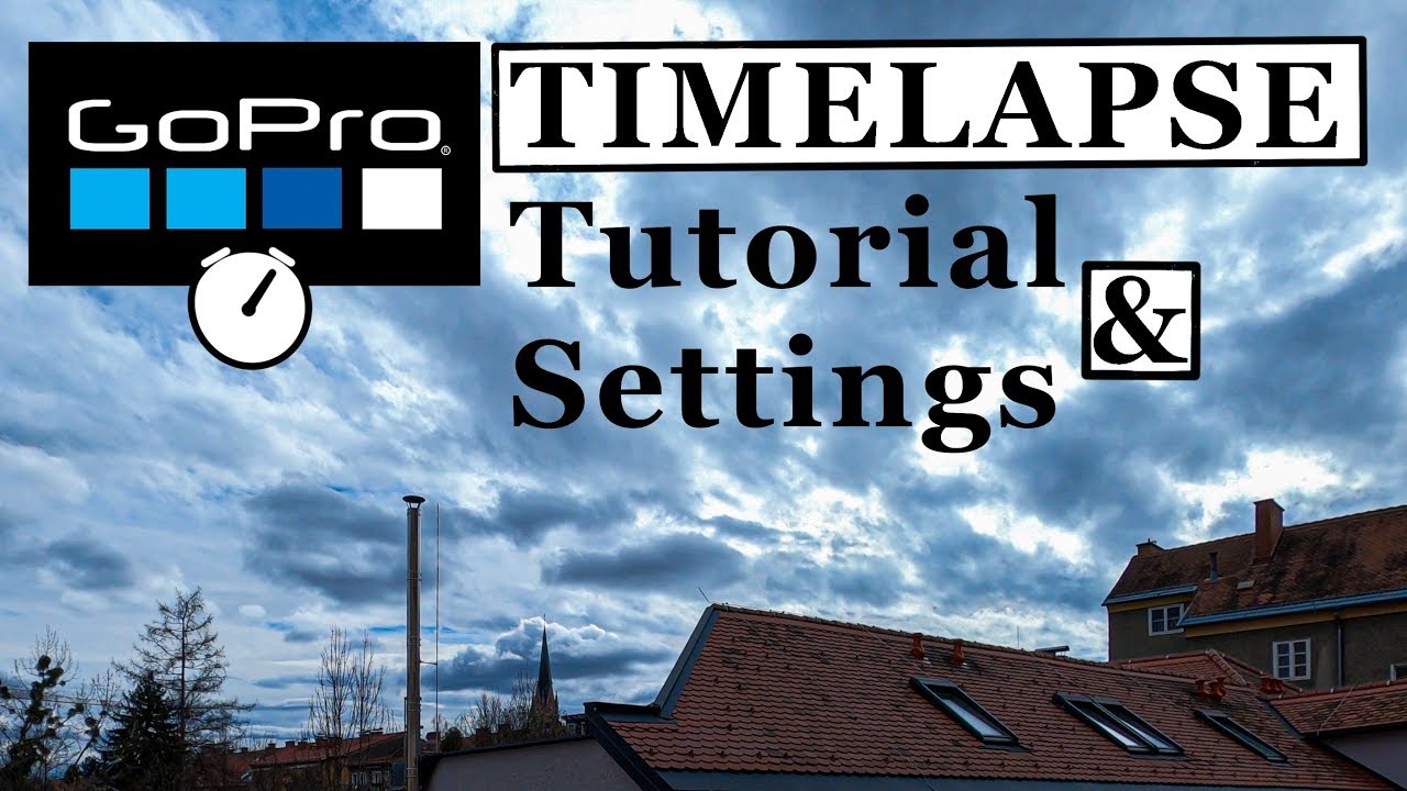 HOW TO make a TIMELAPSE  with the GoPro HERO8 - TUTORIAL & SETTINGS