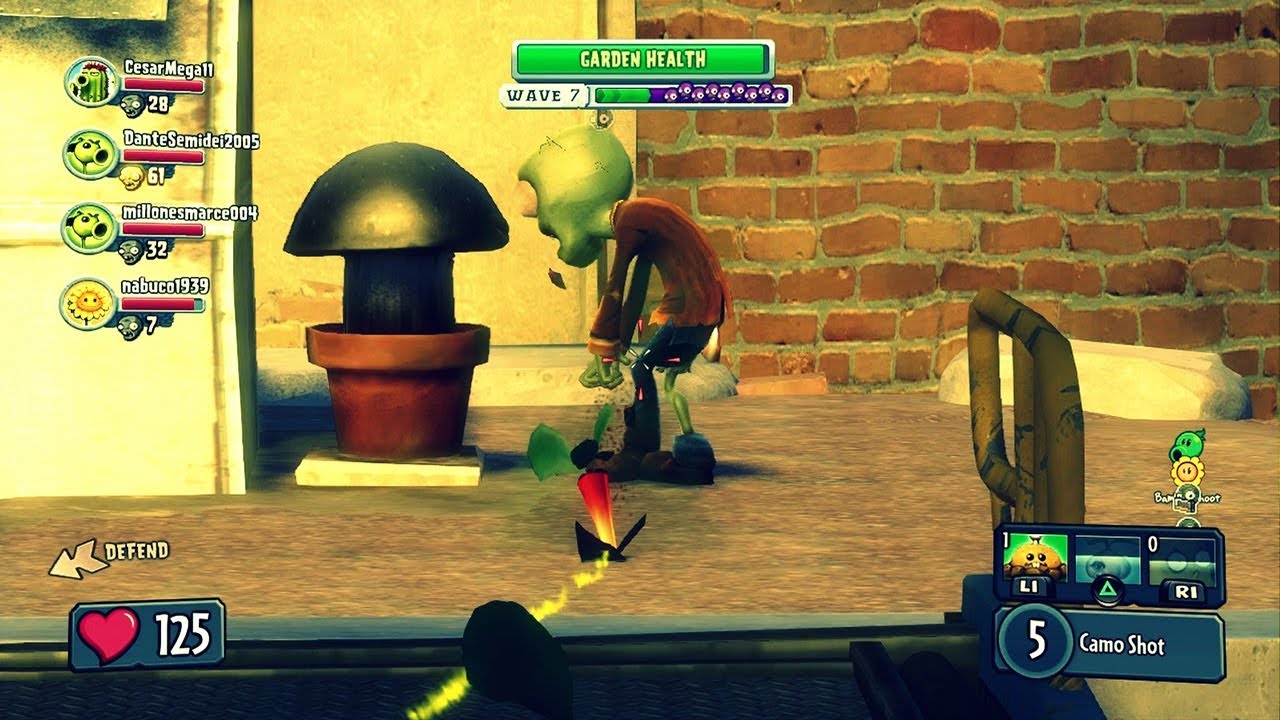 PLANTS VS ZOMBIES GARDEN WARFARE GARDEN OPS ✅