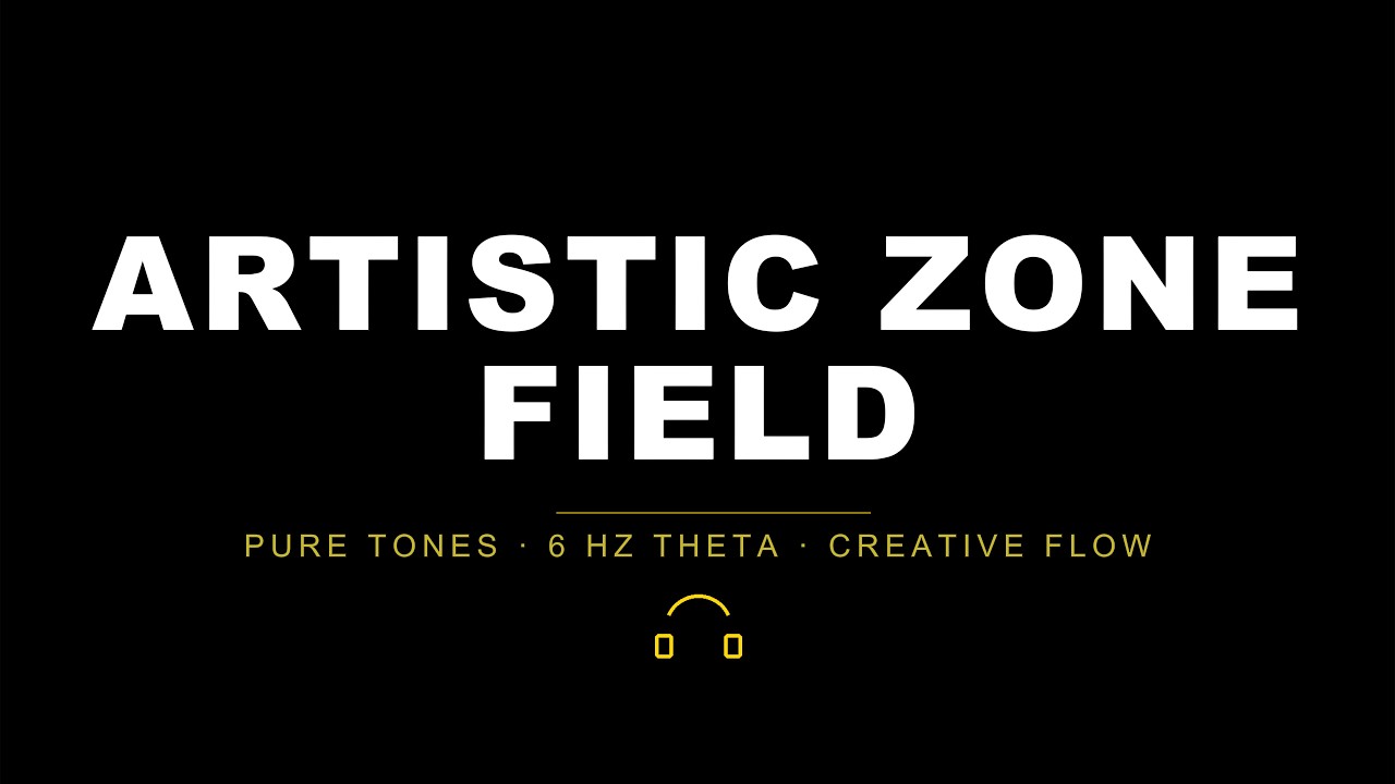 The ARISTIC ZONE | Pure 6Hz Theta Brain Waves | Pure Tones Binaural Beats