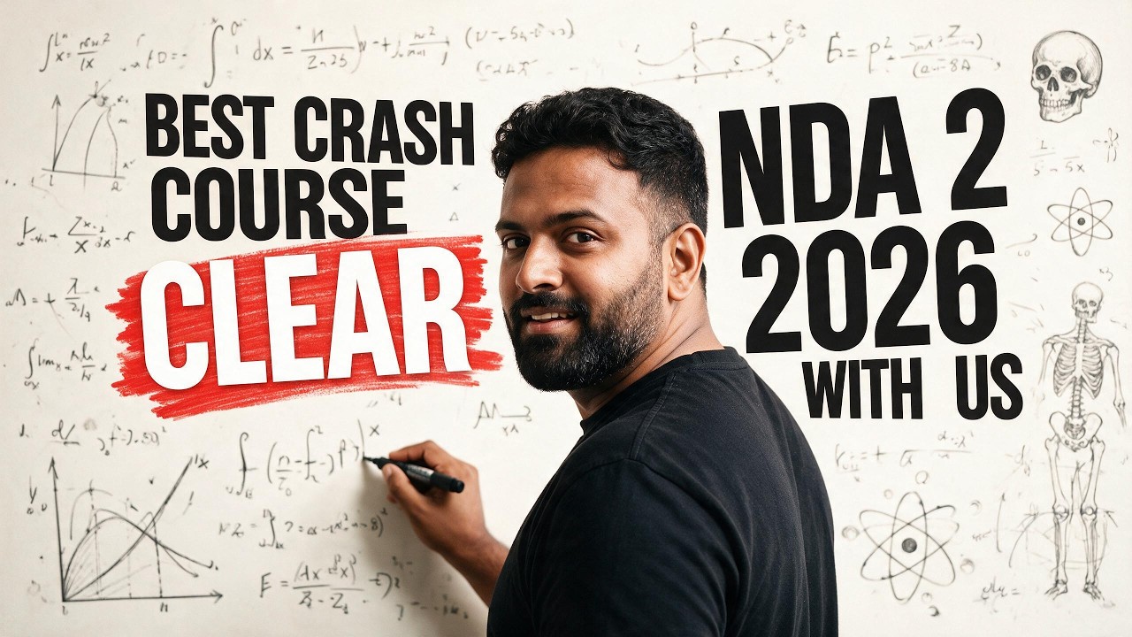 Way To Crack NDA Written Exam😳 NDA 2 2026 Crash Course | Complete NDA Preparation | Nishkarsh Batch