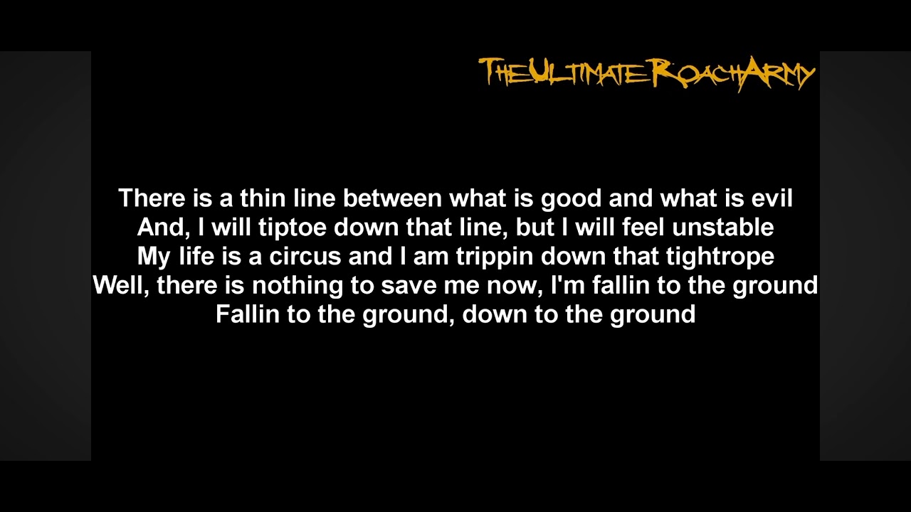 Papa Roach - Tightrope (Lyric video)