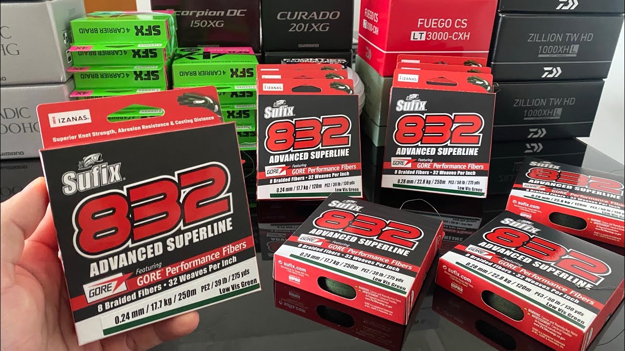 Linha Sufix 832 Advanced Superline uma das linhas de pesca mais FANTÁSTICAS que já usei… 🤟🏻👽🎣🚀