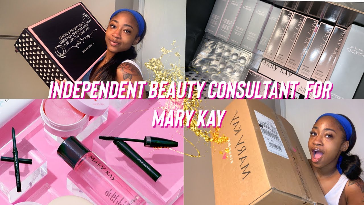 NEWLY INDEPENDENT BEAUTY CONSULTANT FOR MARY KAY| UNBOXING STARTERS KIT 💕