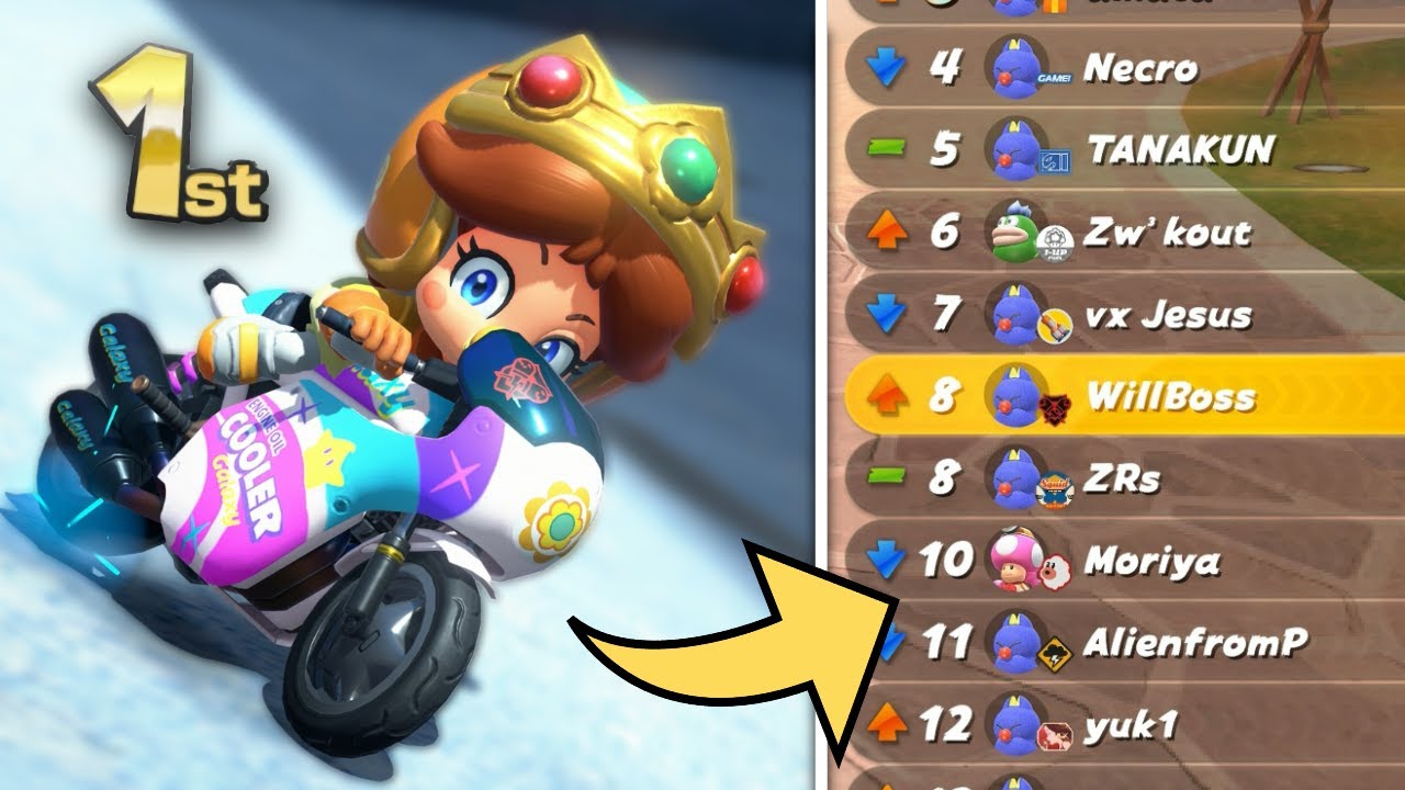 CE JEU est TRES TECHNIQUE ( Ranked Mario Kart World )