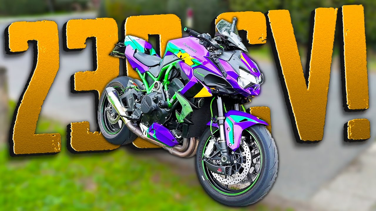 HA 230 CV ALLA RUOTA! 😱 - KAWASAKI ZH2 - PROVA SPECIALE