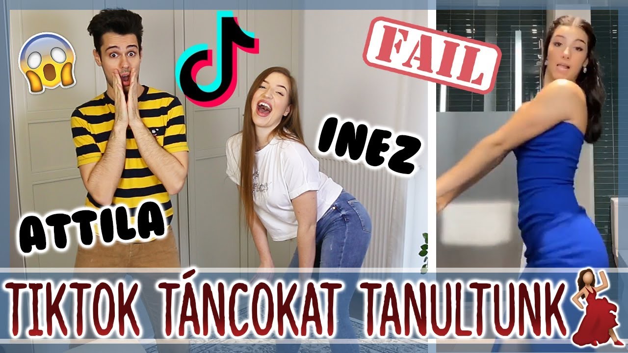 $ TIKTOK TÁNCOKAT TANULTUNK INEZZEL $