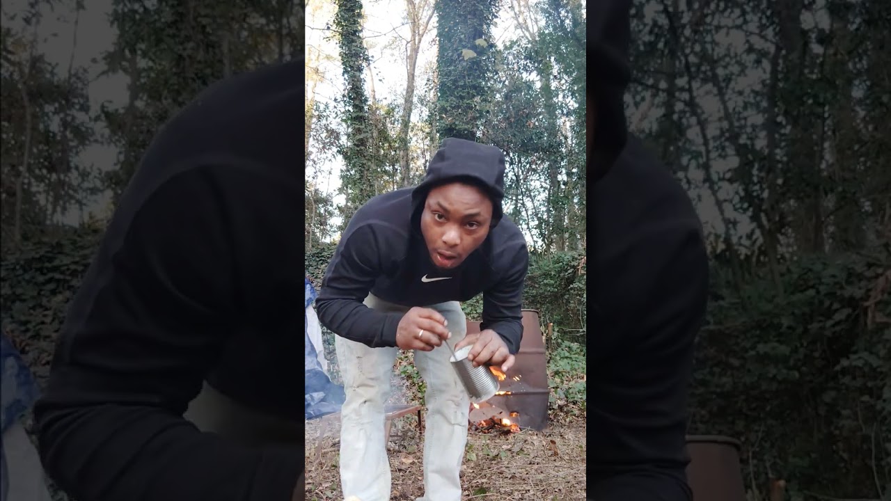 5 Days Homless: Cooking a Real Meal Deep In the Woods