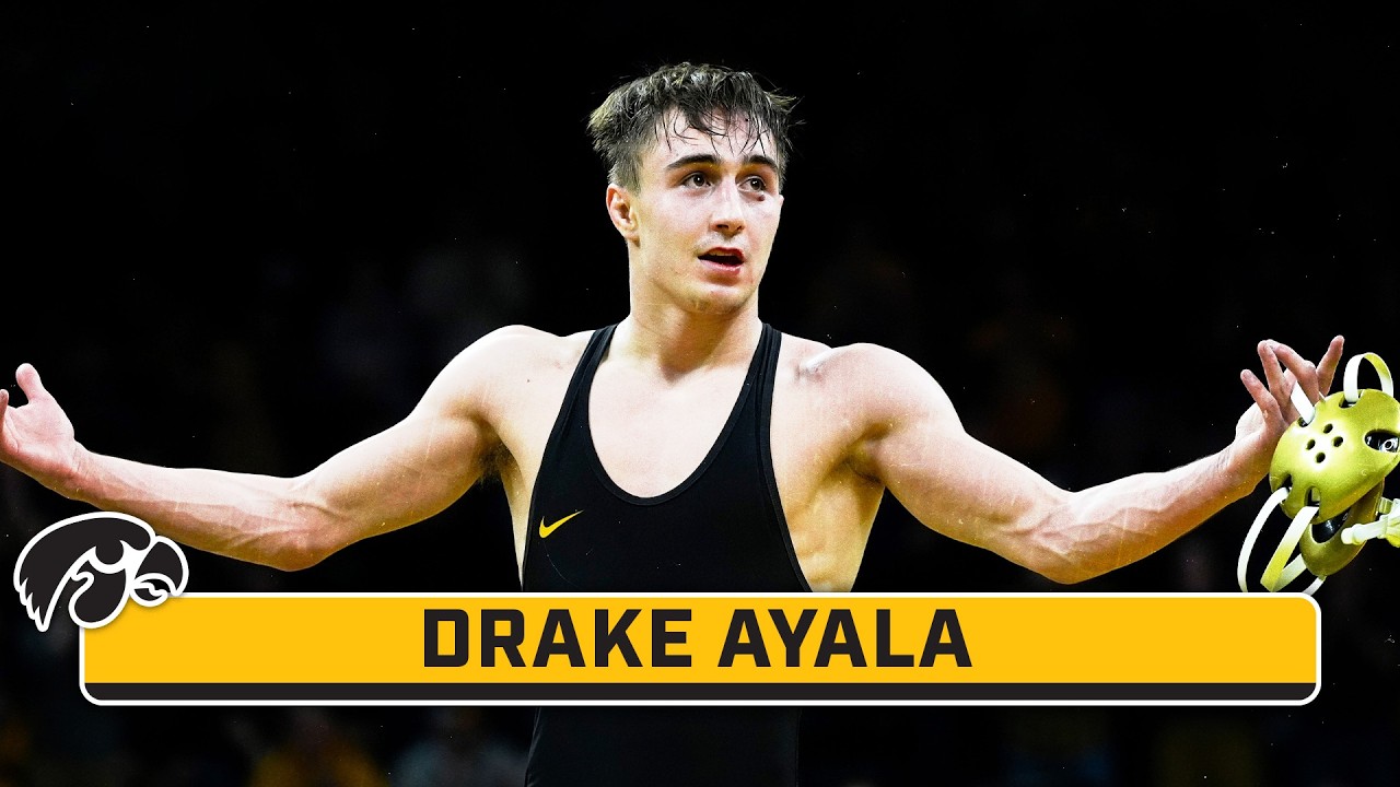 SENIOR HIGHLIGHTS: 133 LBS Drake Ayala | Iowa Wrestling
