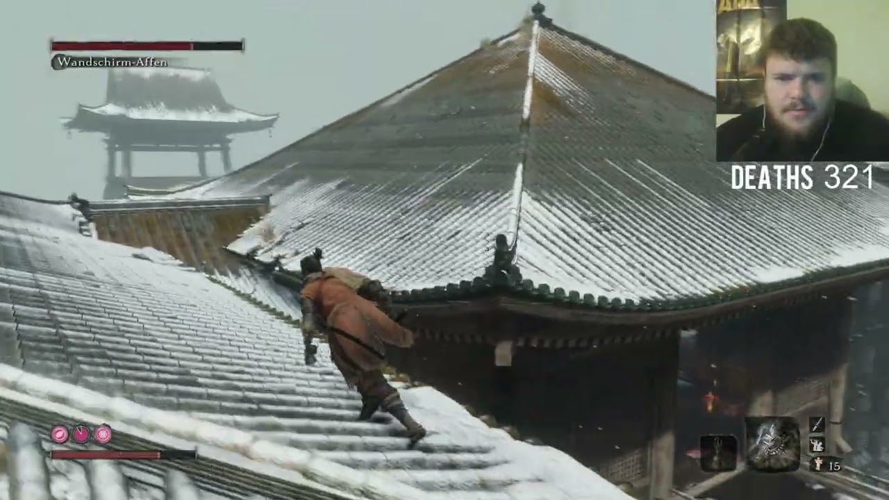 STERBLICHE KLINGE & KAMPF GEGEN LÖWENAFFE | LETS PLAY SEKIRO: SHADOWS DIE TWICE #16 | BLIND