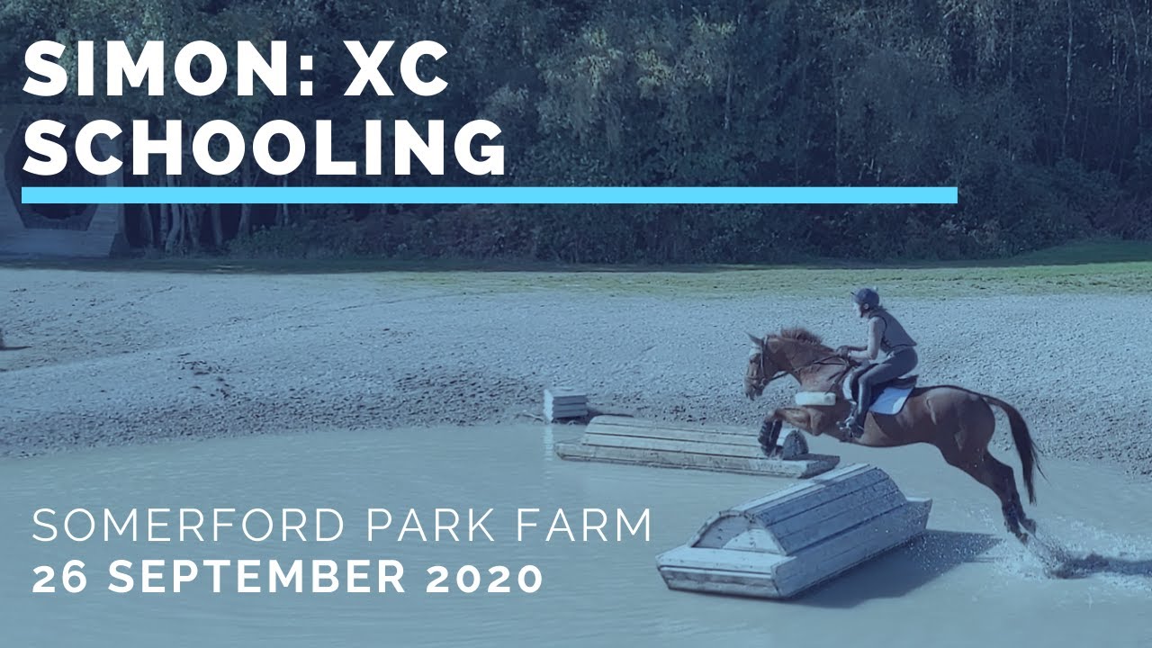 XC Schooling at Somerford Park Farm 80 Acres [speedy Simon!]