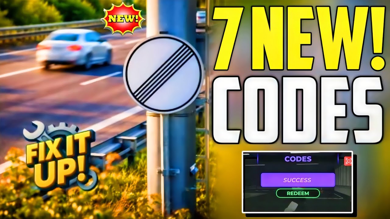 ⚠️НОВЫЕ⚠️ РАБОЧИЕ КОДЫ - КОДЫ ДЛЯ ROBLOX FIX IT UP 2026 - КОДЫ ДЛЯ FIX IT UP 2026