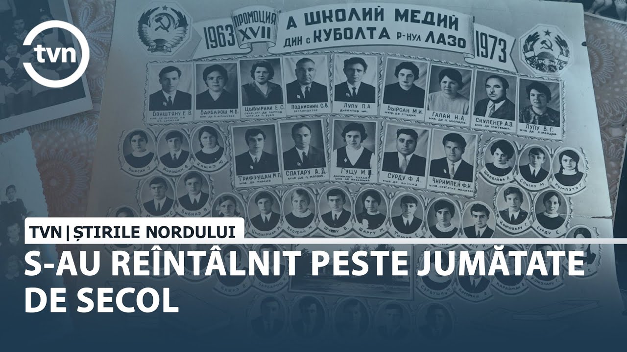 S-AU REÎNTÂLNIT PESTE JUMĂTATE DE SECOL