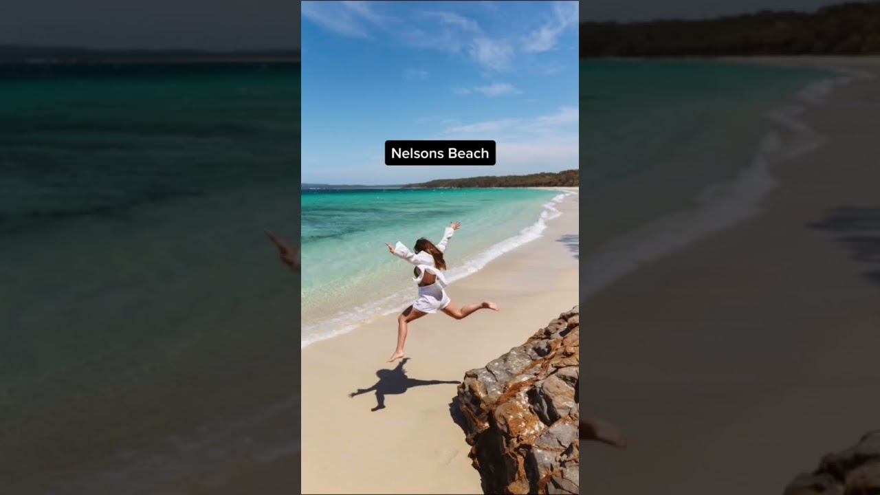 The BEST BEACHES in Jervis Bay, Australia #shorts