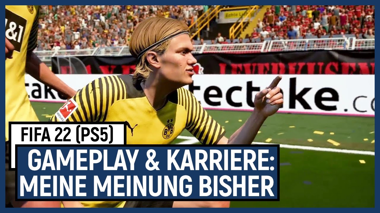 FIFA 22 (PS5): Meine Meinung zu Gameplay & Karrieremodus [deutsch review]