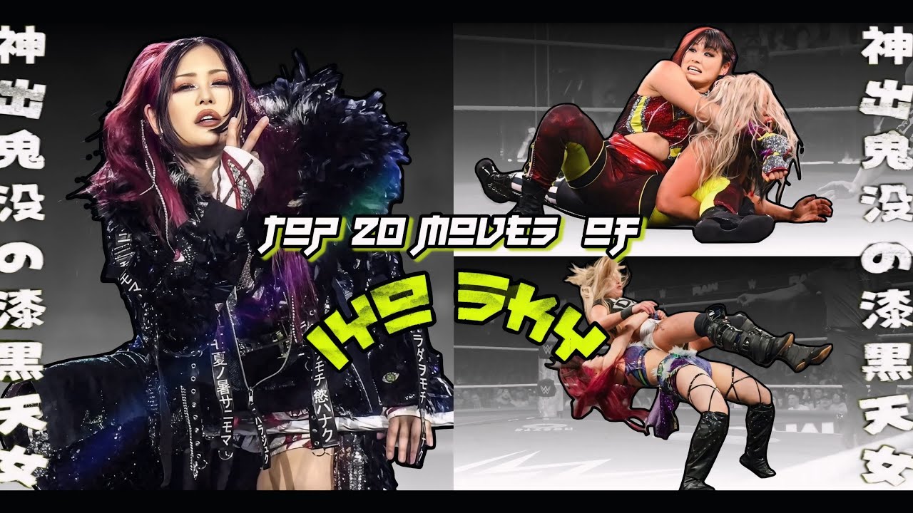 Top 20 Moves Of Iyo Sky //Liv Spitefull//