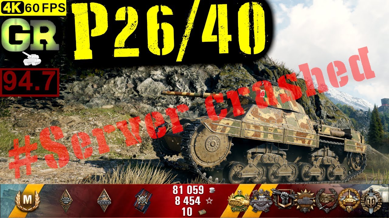 95_World of Tanks P26/40 WoT Replay - 13 Kills 4.7K DMG(Patch 1.4.0)
