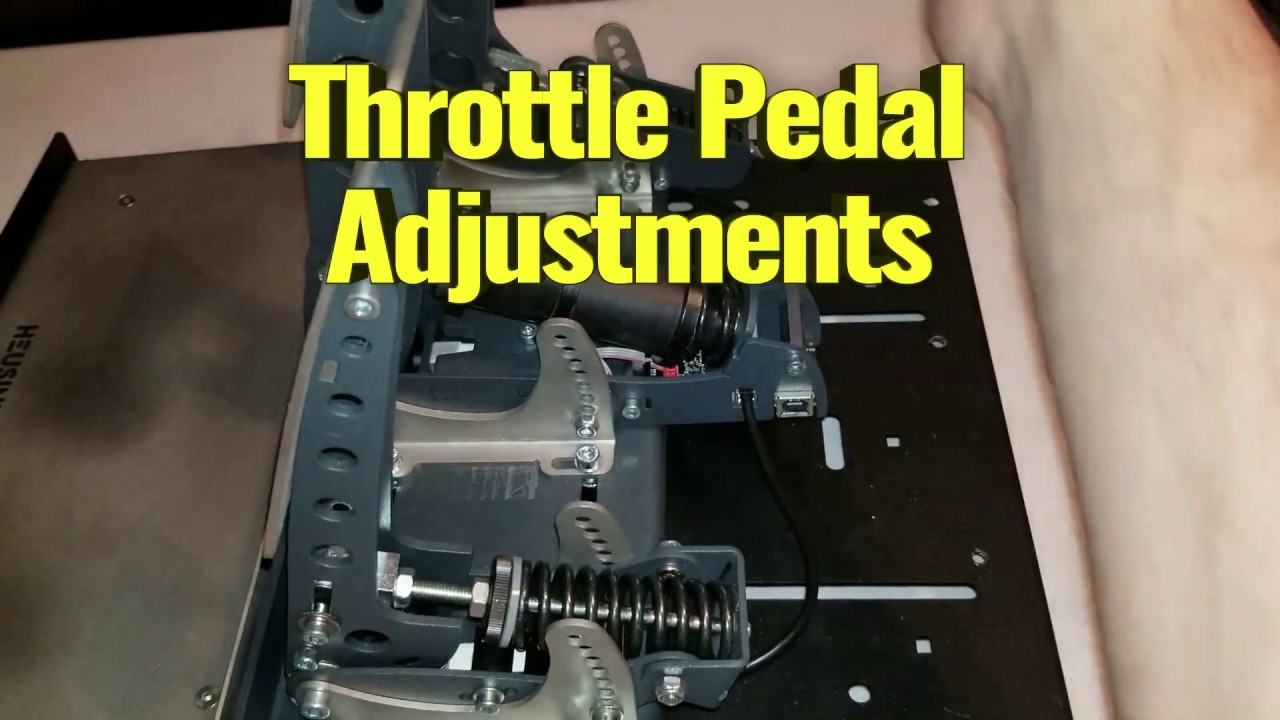 Heusinkveld Sprint Pedal How To Adjustment and Software