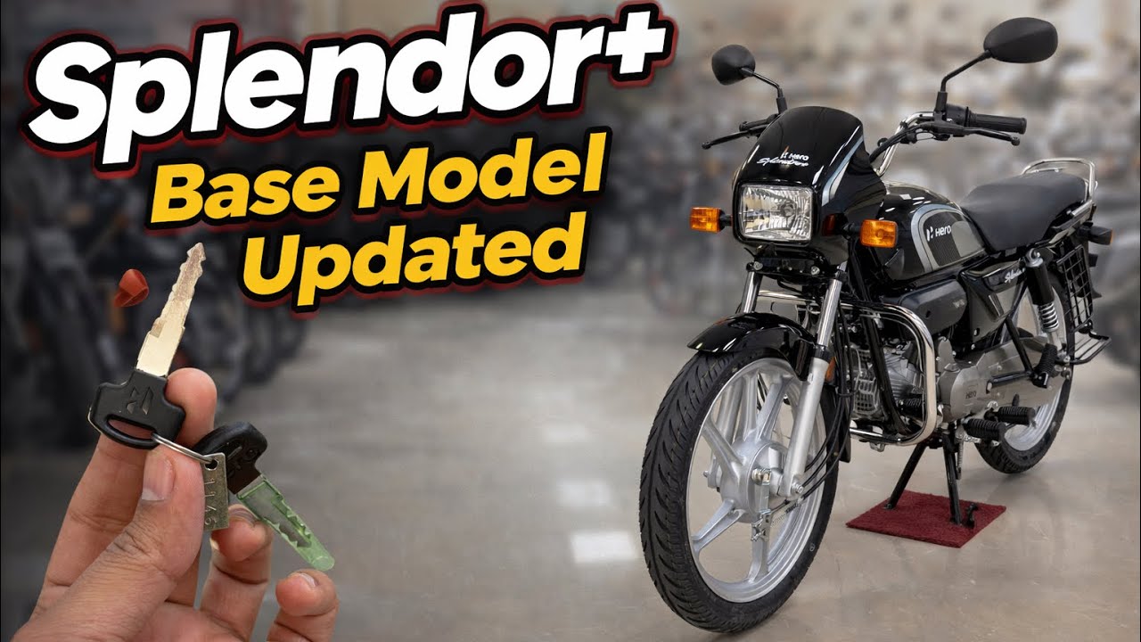 Hero Splendor+ Base Model 2026 With On Road Price😱Updated 