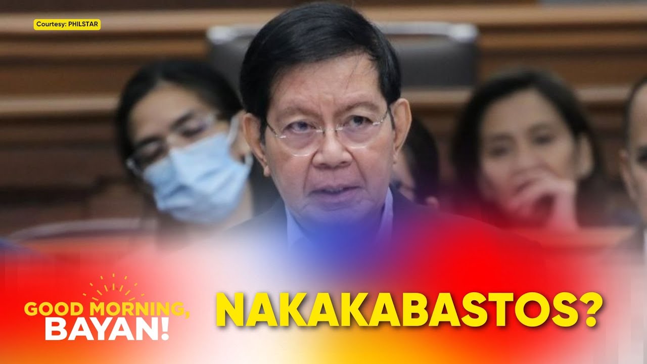 Lacson, nabastos sa report ng Senate minority group sa flood control scam | Good Morning Bayan