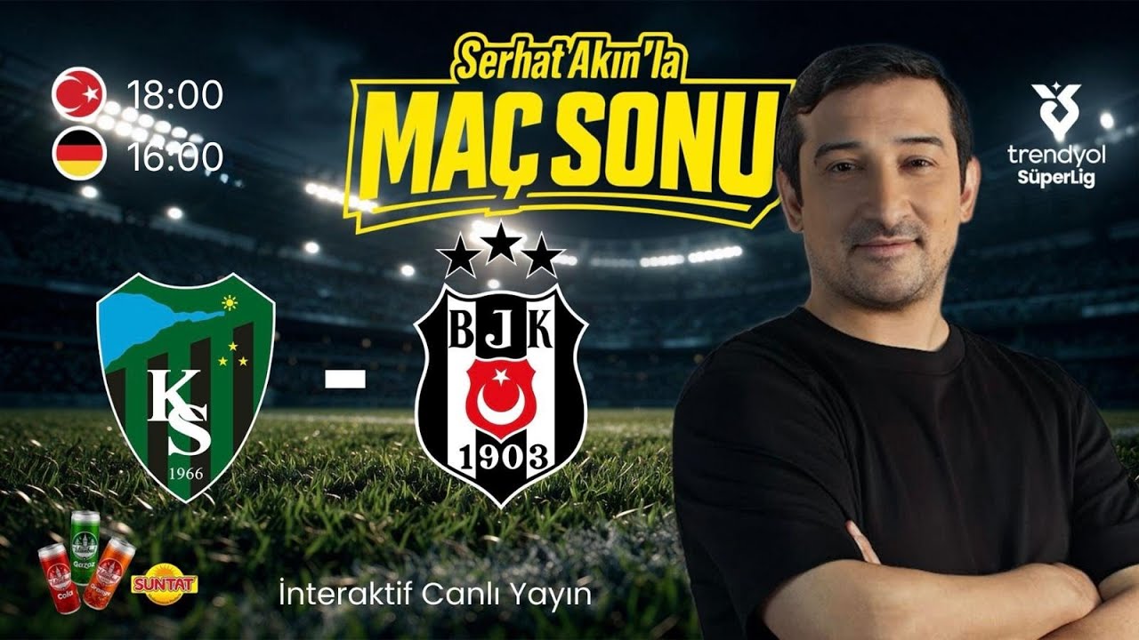 Kocaelispor – Beşiktaş Süper Lig karşılaşmasının ardından maç sonu canlı yayınıyla karşınızdayız!