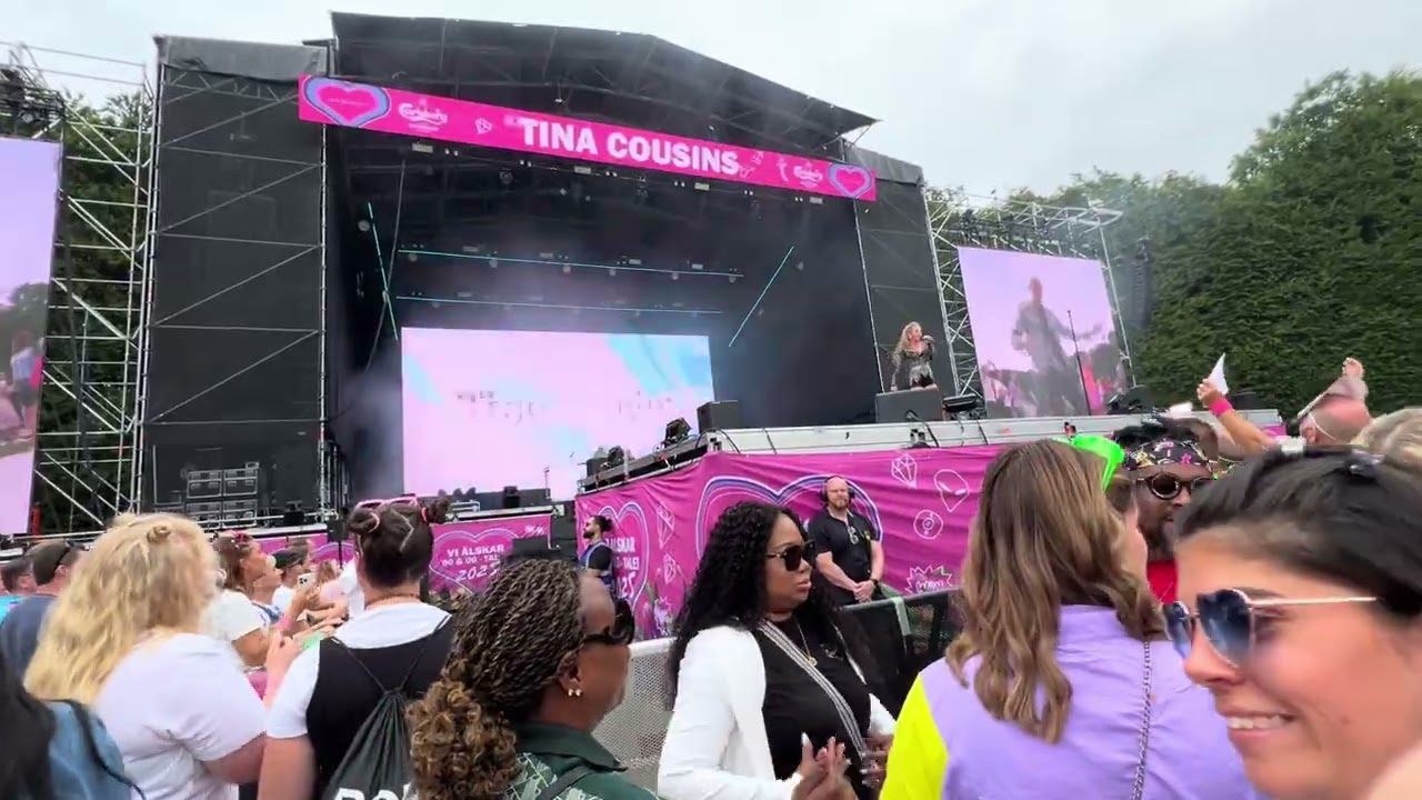 4: 90 Tals Festivalen i Malmö 2025 - Tina Cousins ”Pray”