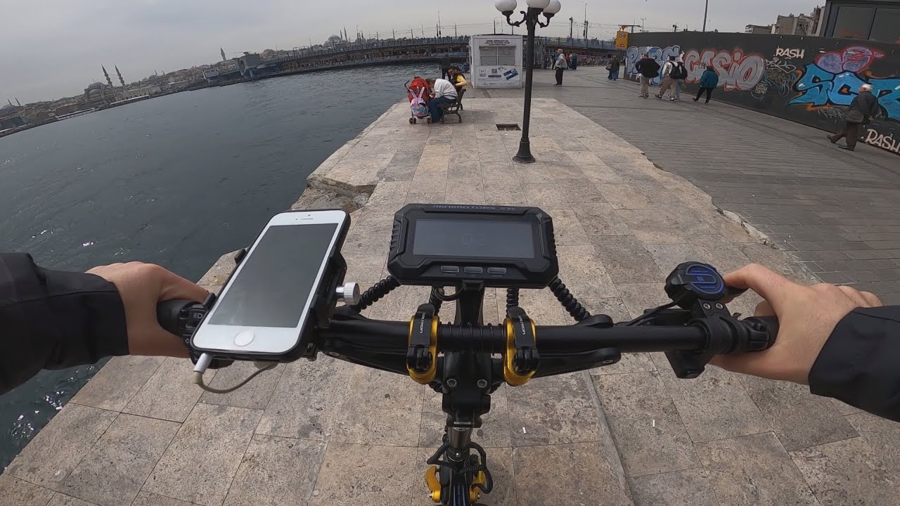 Dualtron Achilleus ile avcılardan karaköy' e 60v 35a Lg Batarya Denemesi