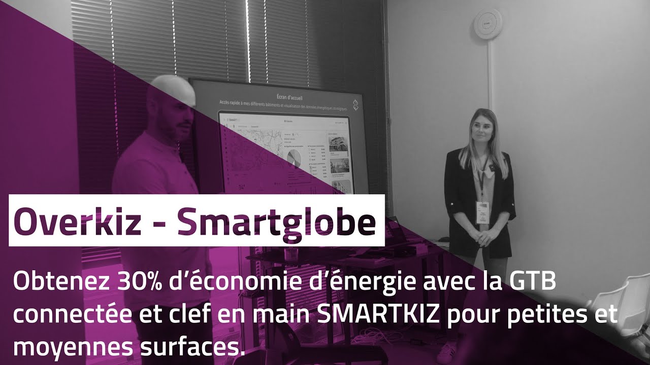 SMARTKIZ : Obtenez 30 % d'économie d'énergie avec la GTB connectée et clef en main SMARTKIZ