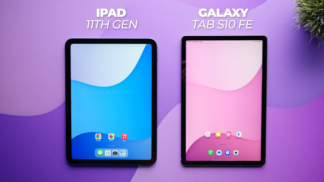 BEST Budget Tablet in 2025!? iPad 11th Gen vs Galaxy Tab S10 FE!