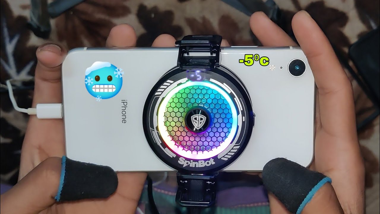 BGMI ZERO LAG? DO PHONE COOLER WORK?🤔 | Best phone cooler for gaming & performance boost!