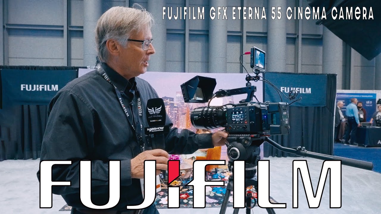 Объектив FUJIFILM GFX ETERNA 55 и GF 32-90mm T3.5 PZ: выставка NAB в Нью-Йорке 2025