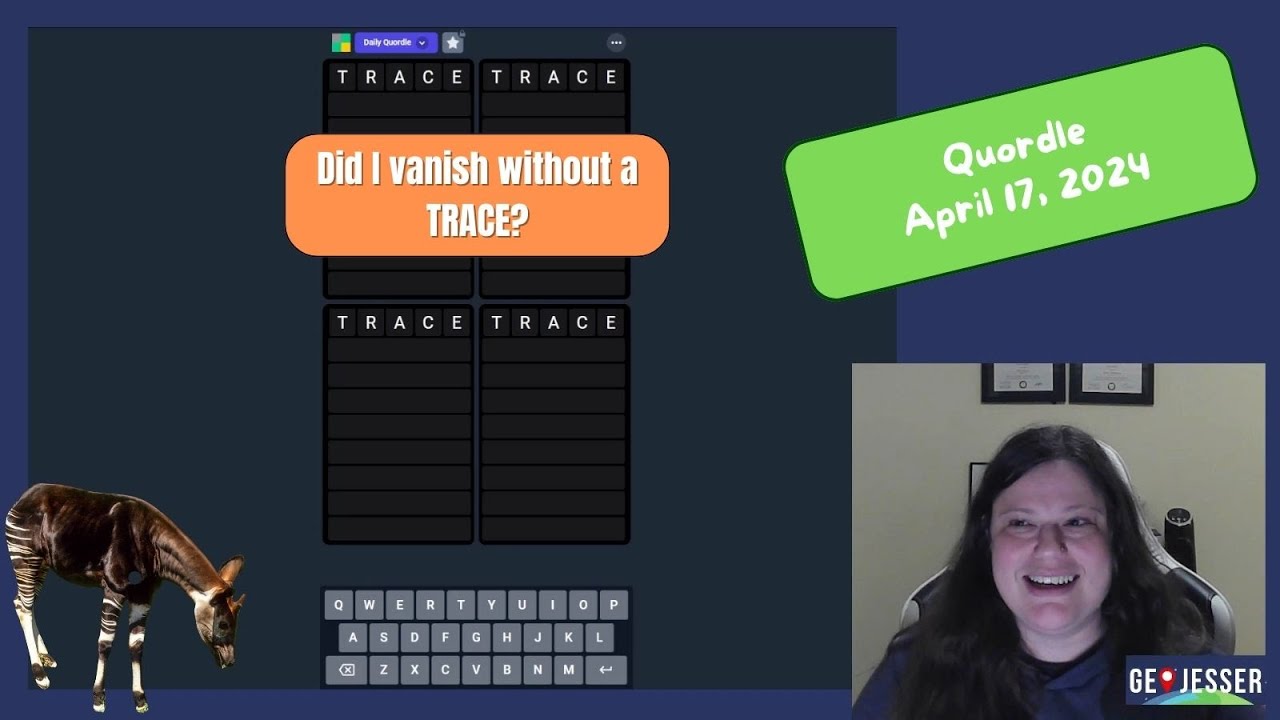 I'm baaaaa-aacccckk (and I sorta remember how to do this) #quordle