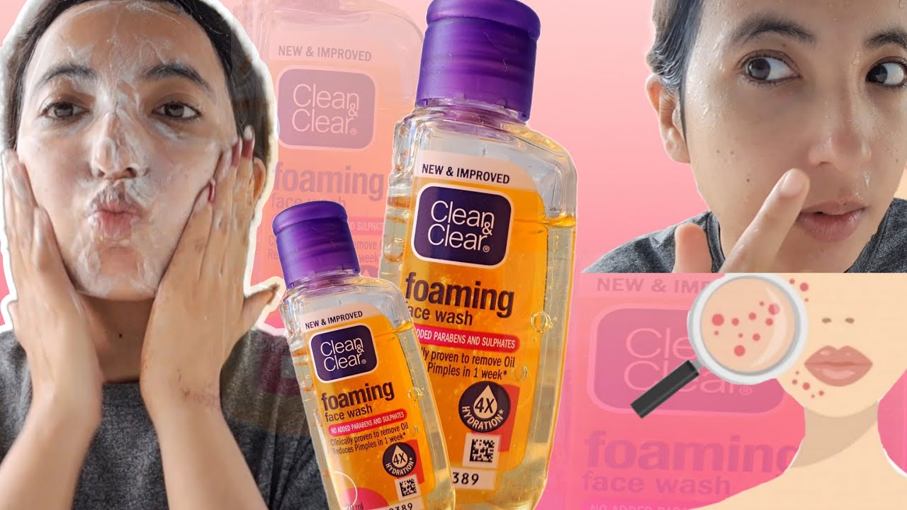 I used Clean and Clear Facewash for 7 Days - Facewash Challenge || Unfiltered beauty