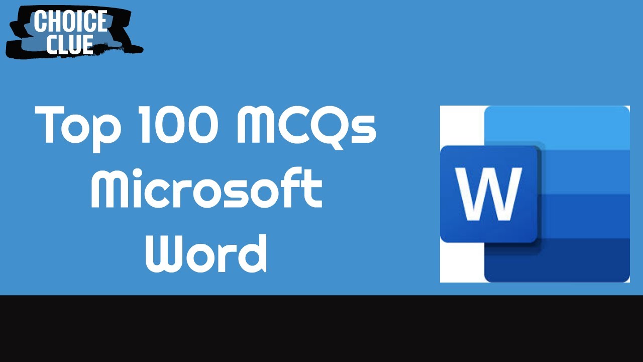 Microsoft Word MCQs for PPSC, FPSC, GRE,  and all other Competitive Exams || 2020