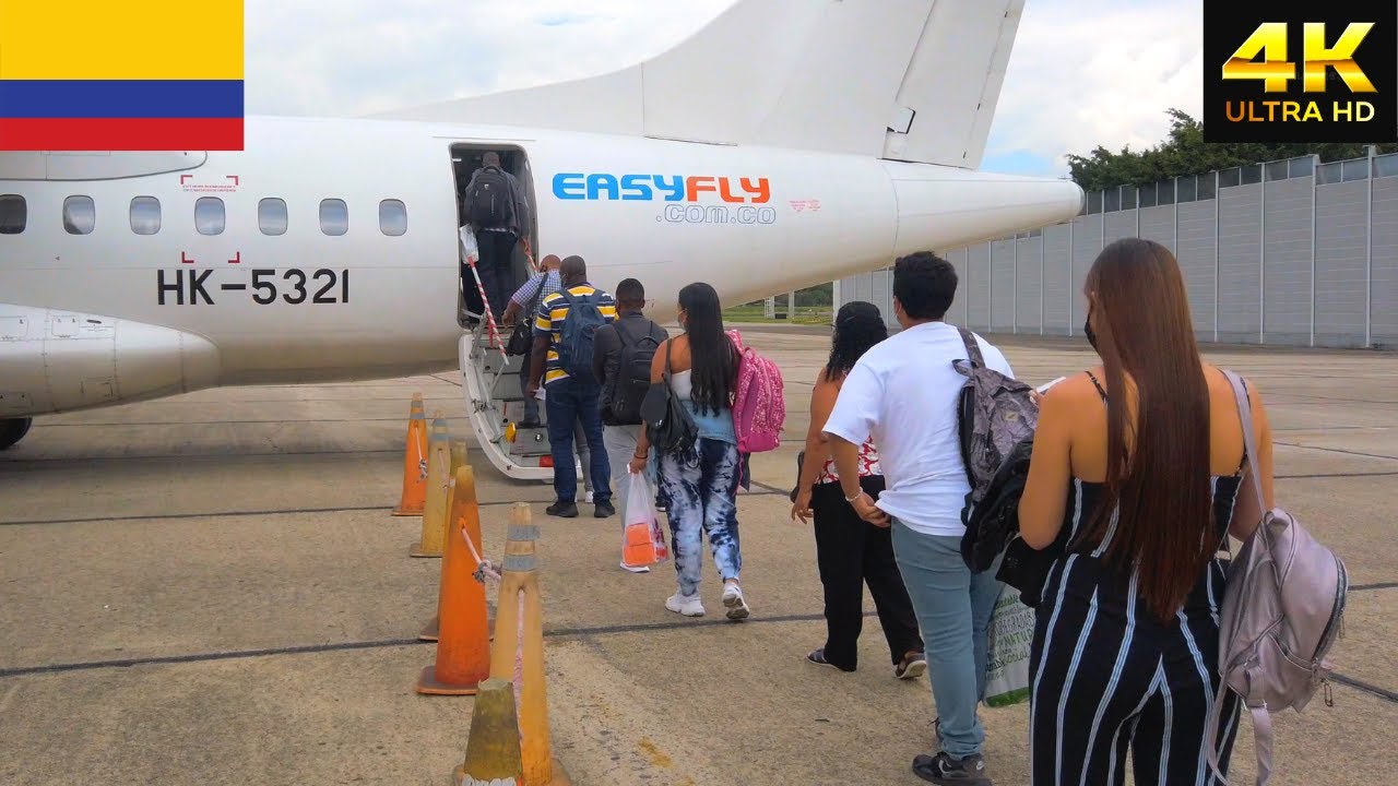 EASYFLY: Olaya Herrera (EOH) Airport Medellin Colombia Full Tour ✈️ [4K]