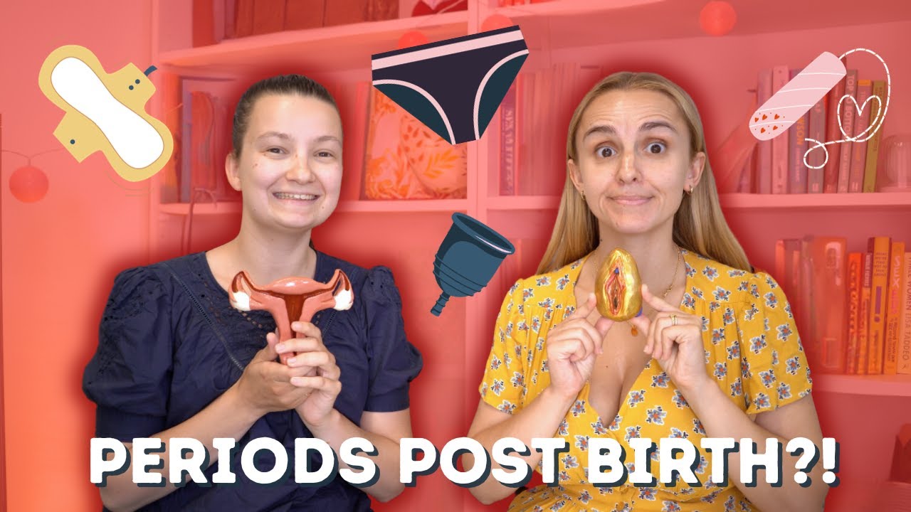 How our periods changed after having a baby (feat Hannah Witton)!