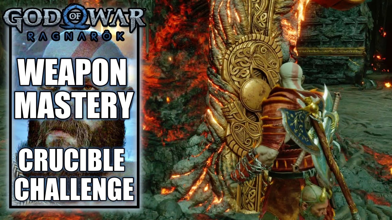 God of War Ragnarok - Weapon Mastery Crucible Challenge