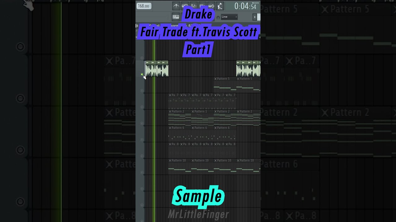 Drake Fair Trade Ft. Travis Scott FL Studio Remake Part1 #Shorts
