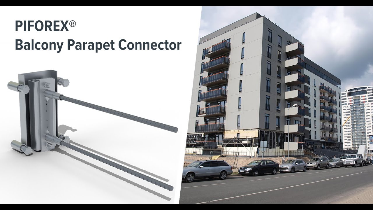 PIFOREX® Balcony Parapet Connector Assembly