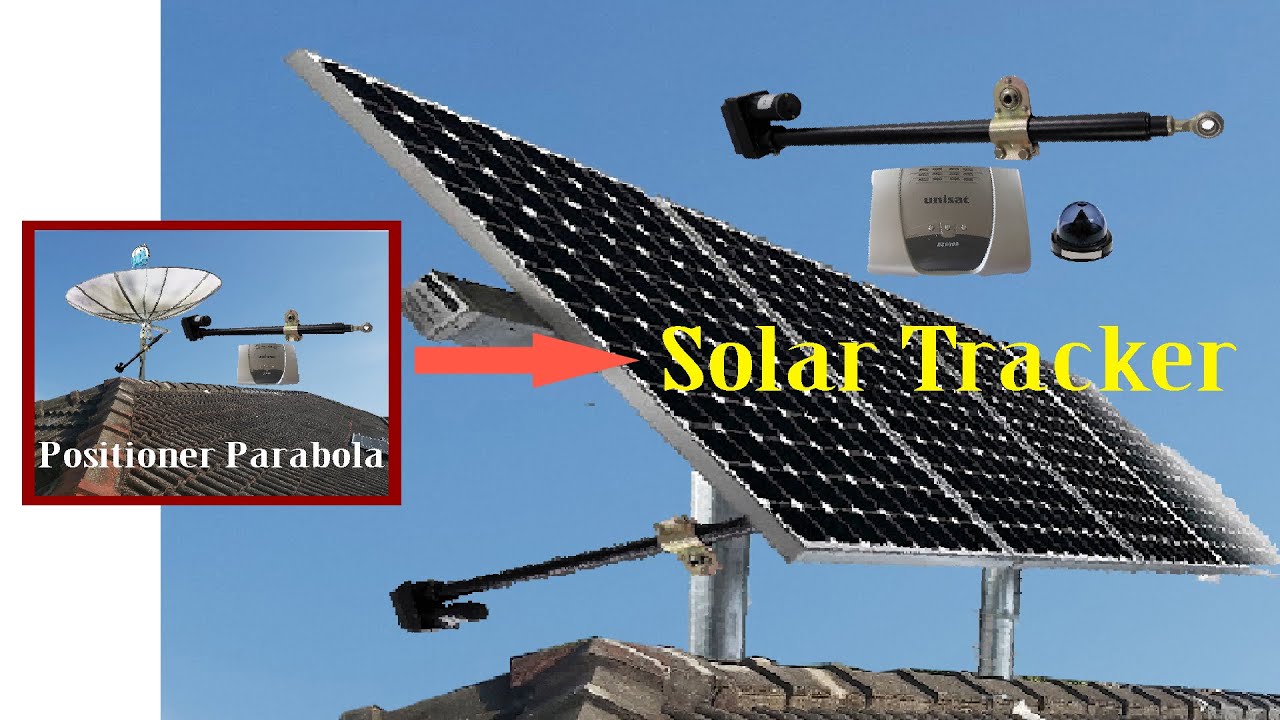TUTORIAL Membangun Solar Tracker dari Positioner Parabola