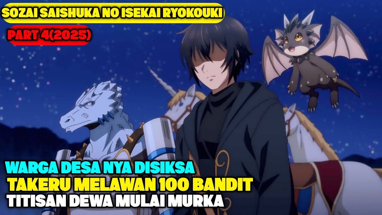 Takeru Vs 100 Bandit yang Menyiksa Warga Desa🔥Amarahnya Sang Titisan Dewa Menumbangkan Para Bandit!