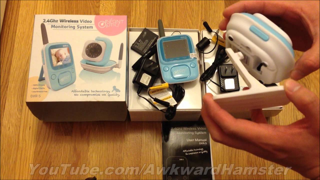 Infant Optics Video Baby Monitor Unboxing & Review (HD)
